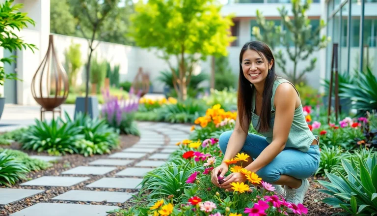 modern garden design